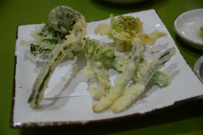 [画像がありません]春野菜天ぷら