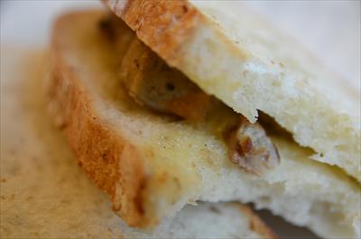 [画像がありません]フォアグラのサンドイッチ
